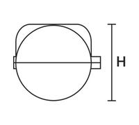 HellermannTyton Garniture de câble en gel Reliseal V56 435-01660