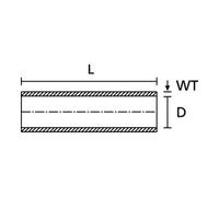 hellermanntyton HellermannTyton Gaine isolante chloroprène H50BKX25 NOMK Quantité:500