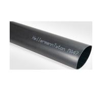 HellermannTyton 323-20080 Gaine thermorétractable avec colle noir 8 mm 2 mm Taux de retreint:4:1 1 m