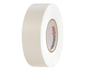 hellermanntyton HellermannTyton Ruban isolant PVC 15-19x20 blanc HTAPE-FLEX15-19x20WH Quantité:1