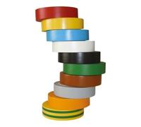 hellermanntyton HellermannTyton Set de rubans isolants PVC 10 couleurs différentes HTAPE-FLEX 15 Mix Quantité:1