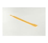 HellermannTyton - Lot de 10 Colliers textiles ré-ouvrables auto-agrippant Jaune 200x12.5mm G