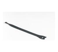 HellermannTyton - Lot de 10 Colliers textiles ré-ouvrables auto-agrippant Noir 200x12.5mm G