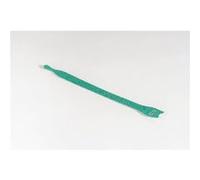 HellermannTyton - Lot de 10 Colliers textiles ré-ouvrables auto-agrippant Vert 200x12.5mm G