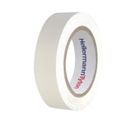 HellermannTyton - Lot de 10 Rubans Isolant 10m - Largeur 15mm Blanc