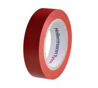 HellermannTyton - Lot de 10 Rubans Isolant 10m - Rouge 15mm