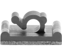 HellermannTyton MAGRA3-PA66/NDFEBR5-BK (50) Clip de câble 151-04466 Plage de Ø du faisceau 3 mm (max) noir 50 pc(s)