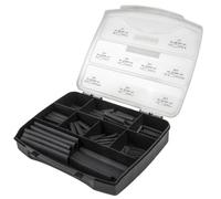 HellermannTyton - Manchons thermorétractables en Coffret SHRINKIT321 Basic, rétreint 3:1, Noir