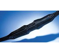 HellermannTyton Tornesch Tuyau tressé en polyester HEGP15-PET-BK-C4, 100 m (170-11500)