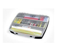 HellermannTyton - Valisette d'assortiment de 177 gaines thermo multicouleurs G