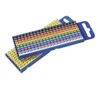Hellermanntyton - Wic3-0-9-pa-ye-c1 Clip De Marquage Impression 0 - 9 Plage De Extérieur 4.30 à 5.30 Mm 561-03101 W688951