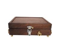 Hellery Boîte à Peindre Portable en Bois Noyer Vintage, Pochade Box avec Palette pour Aquarelle Extérieur, Pochade Box Professionnelle pour Artiste Adulte ou Étudiant, Compact et Léger