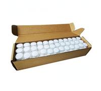 Hellery Boîte Présentoir Bijoux Coffret Vitrine Organisateur Rangement avec Plateau Mousse Douce Fenêtre Transparente en PP sans Distorsion Du Lustre, Noir+Blanc, Petit Push 144PC