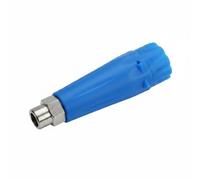 Hellery Buse de Lavage Lance Jet Nettoyage, Bleu, Buse De Mousse De Pistolet À Eau À Raccord Interne 1/4 pour L Étranger