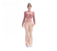 Hellery Figurine Miniature Résine Femme 1 64 Personnage Figurine Peinte à la Main avec Coiffure en et Tenue Détaillée Hauteur 2.75 Cm Adaptée aux Dioramas Vitrines Maquettes de Collection
