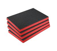 Hellery Lot de 4 Feuilles de Mousse En Polyéthylène pour Boîte à Outils, Idéales pour Le Rangement dans Les Valises Rigides. Protection Antichoc pour Les Outi, 60 Cm X 60 Cm X 3.8