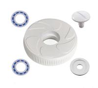 Hellery Nettoyeur de Piscine Automatique Aspirateur Robot Balai Pièces de Remplacement Robustes en Plastique Compatibilité Large 180 et 280 Remise en État, C16 Petit Galet