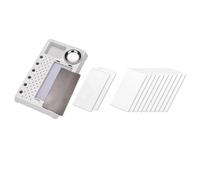 Hellery Palette Humide pour Peinture de Modèles Plateau Bac Coffret Fonction Réglage Humidité Éponge Absorbante Papier Guide eau Accessoires Lavage Adaptée aux Longues Peinture