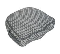 Hellery Rehausseur de Siège Portable, Lavable et à Séchage Rapide, pour Tabourets de Douche D'hôtel, Intérieurs et Extérieurs, Gris