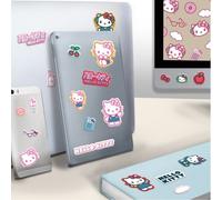 Autocollants Hello Kitty sous Licence Officielle Puffy Gadget Comprenant 32 Autocollants 3D en Forme de Chat de Dessin animé, Cadeau et Accessoire de décoration pour Femmes et Filles | Paladone