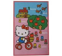 Hello Kitty tapis Jardin rose filles 120 x 80 cm Rose G