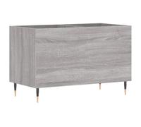 Helloshop26 Armoire à disques Pratique Style Industriel Rangement Espace 74,5 x 38 x 48 cm en Bois d'ingénierie Gris 02_0049127