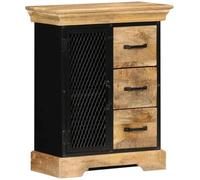 Helloshop26 Buffet bahut Armoire Console Meuble de Rangement 75 cm Bois de manguier Massif 4402255