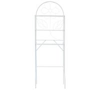 Helloshop26 Étagère de toilette - Blanc
