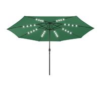 Helloshop26 Parasol de jardin rond - Vert