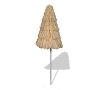 Helloshop26 Parasol de plage déporté - Gris