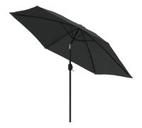Helloshop26 Parasol déporté LED - Anthracite