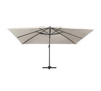 Helloshop26 Parasol déporté LED - Sable