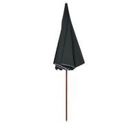 Helloshop26 Parasol déporté rectangulaire - Anthracite