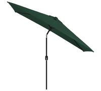 Helloshop26 Parasol déporté rectangulaire - Vert