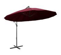 Helloshop26 Parasol déporté rond - Bordeaux