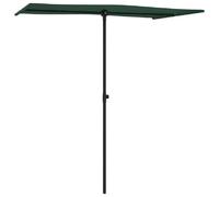 Helloshop26 Parasol rectangulaire - Vert