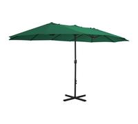 Helloshop26 Parasol rectangulaire - Vert