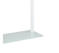 Helloshop26 Porte-serviettes sur pied - Blanc