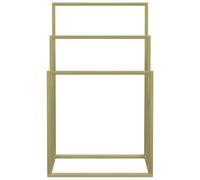 Helloshop26 Porte-serviettes sur pied - Or