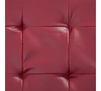 Helloshop26 Pouf-coffre banquette - Bordeaux