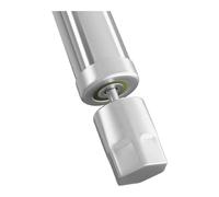 Helloshop26 Table de cuisine inox - Gris