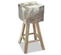 Helloshop26 Tabouret de bar - Brun