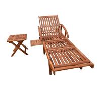 Helloshop26 Transat avec table - Bois