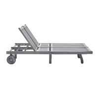 Helloshop26 Transat double bois - Gris