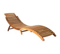 Helloshop26 Transat pliant - Bois