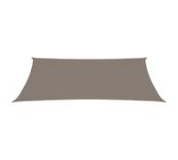 Voile D'ombrage Parasol Tissu Oxford Rectangulaire 4 X 7 M Taupe Helloshop26 02_0009712 Multicolore