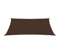 Helloshop26 Voile d'ombrage - 4 x 6 m - Marron