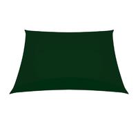 Helloshop26 Voile d'ombrage Oxford - Vert Foncé