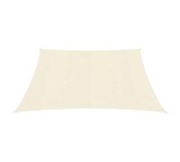 Helloshop26 Voile d'ombrage PEHD - 4,5 x 4,5 m - Crème