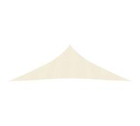 Helloshop26 Voile d'ombrage PEHD - Crème 2,5x3,5 m